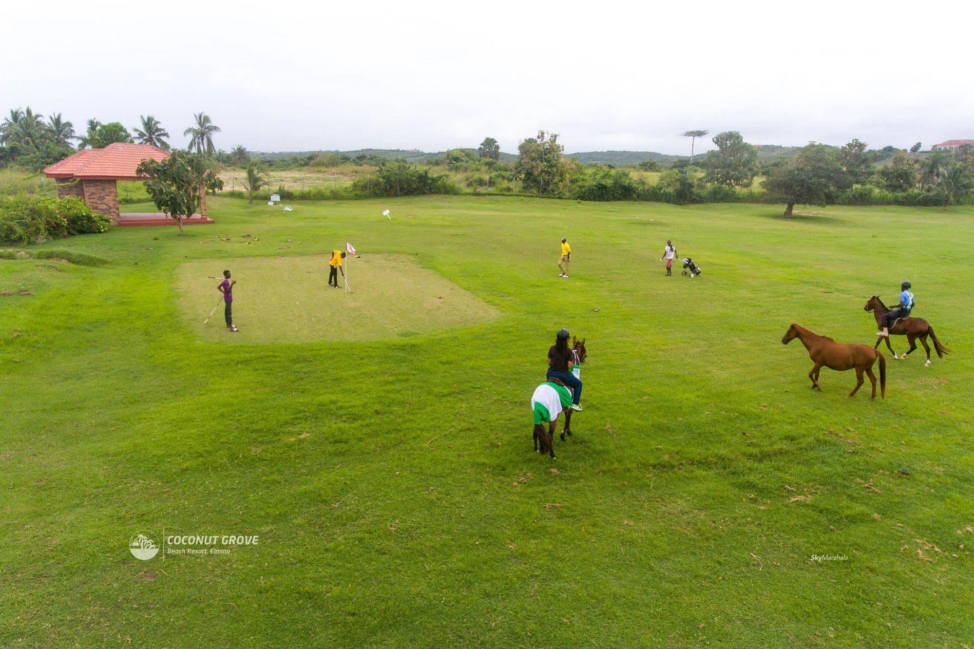 Coconut Grove Beach Resort Elmina Exteriör bild